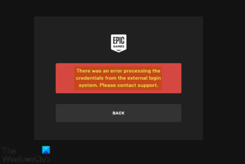 ข้อผิดพลาดในการเข้าสู่ระบบ Epic Games Launcher