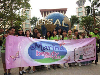 Goes to Singapore with Marina