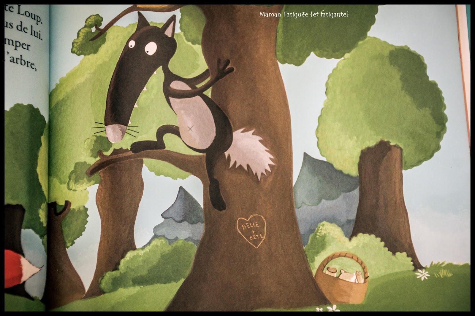Le loup qui découvrait le pays des contes Maman Fatiguée {et Fatigante}