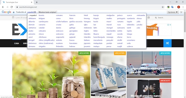 como usar google translate en chrome