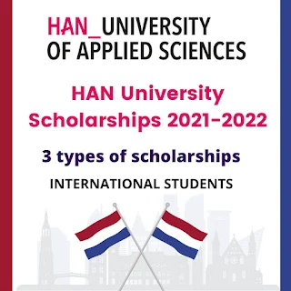 Bourses d'études de l'Université Han 2022 aux Pays-Bas entièrement financées