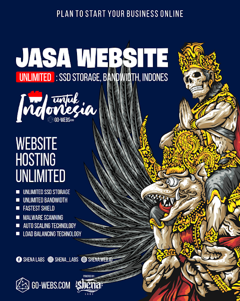 Jasa Bikin Website UMKM dan Company Profile Unlimited Hosting