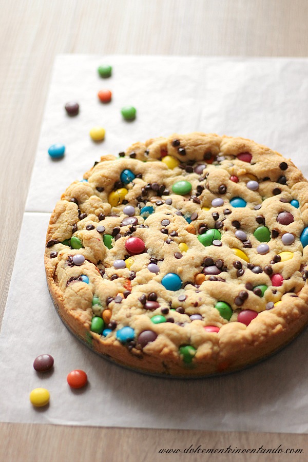 Dolcemente Inventando Torta Cookie Con Smarties E M M S