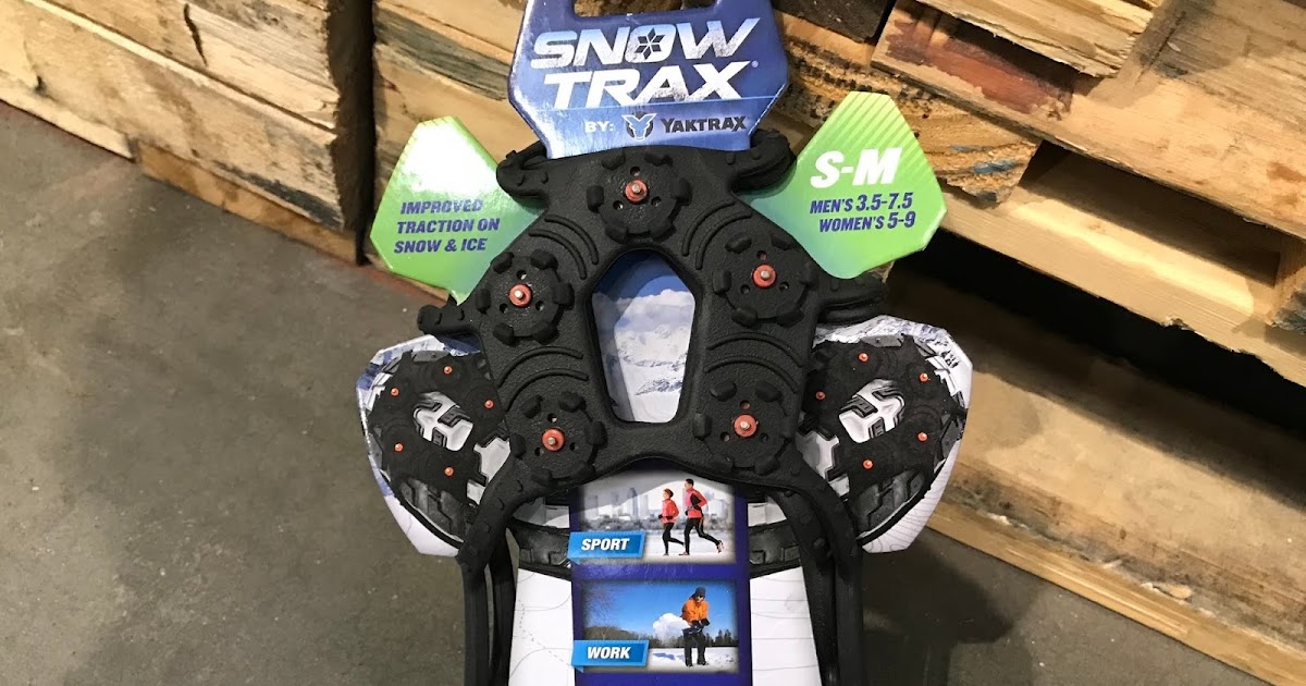 Yaktrax SnowTrax Traction Footwear Costco Weekender