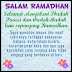 Koleksi SMS Dan Whatsapp Ucapan Selamat Berpuasa Ramadhan 