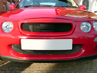 MG Rover 25 ZR face off grille fitted