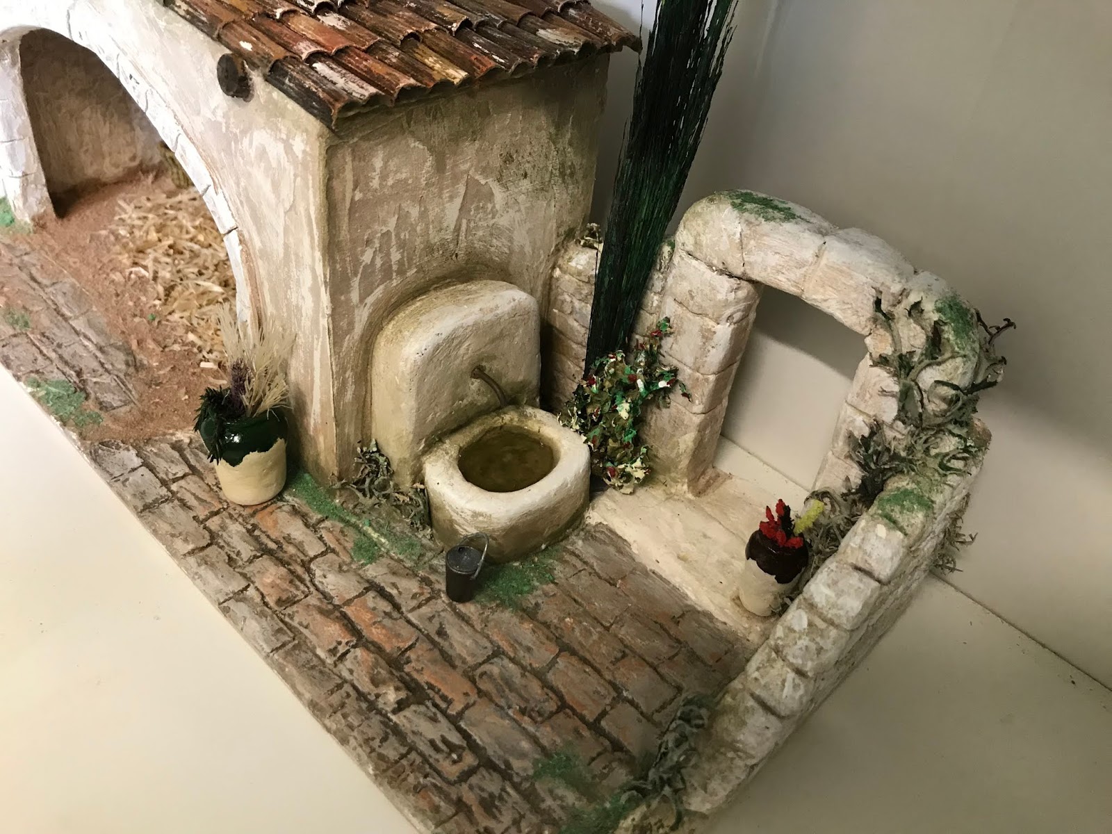 L'ATELIER DE NÔEL: Mes creations de" creche de Noel " 2018 " | Creche