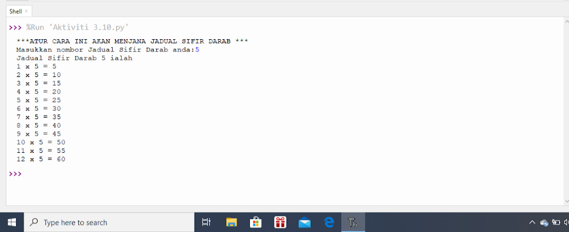 ASK Tingkatan 2 Aktiviti 3.10 (buku teks m/s149)