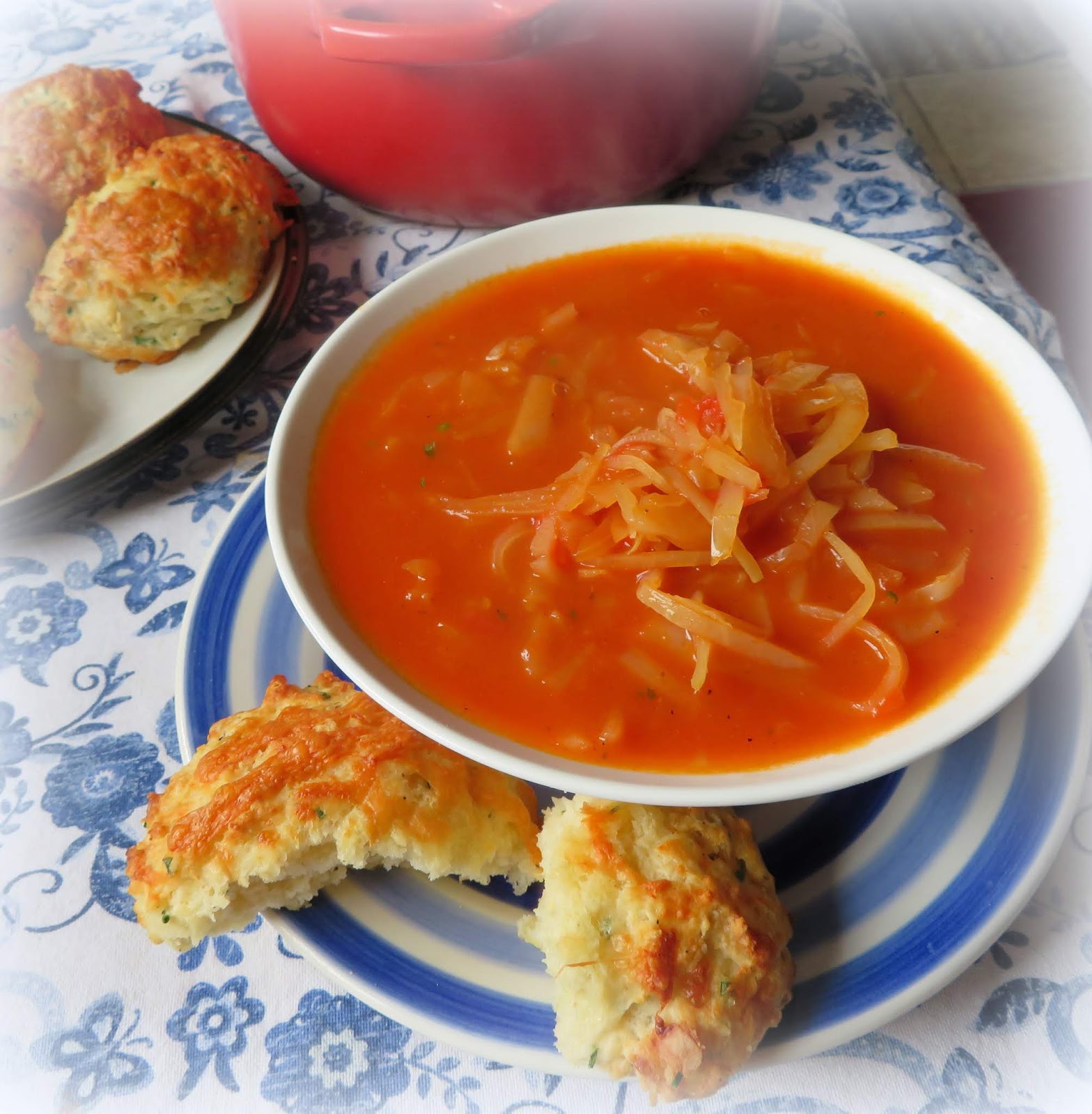 The English Kitchen Cabbage & Tomato Soup