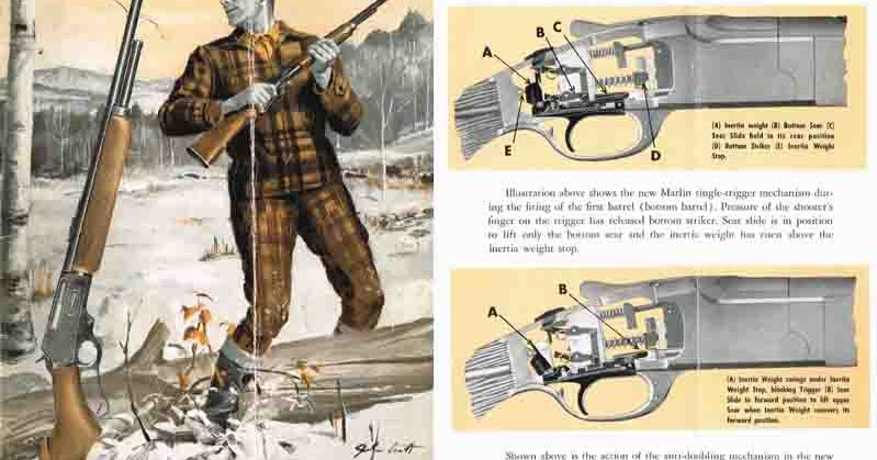 Marlin Rifle Gun 150 Years Since 1870 Vinyl Decal Sticker OEM Original 