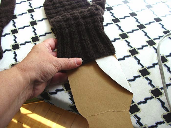 Bead Knitter Gallery Blocking Mittens