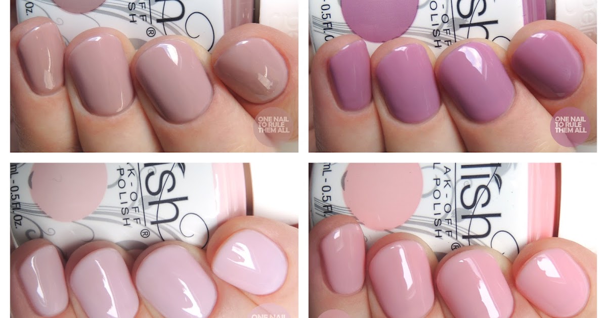 3. Gelish Nail Color Swatches - wide 8
