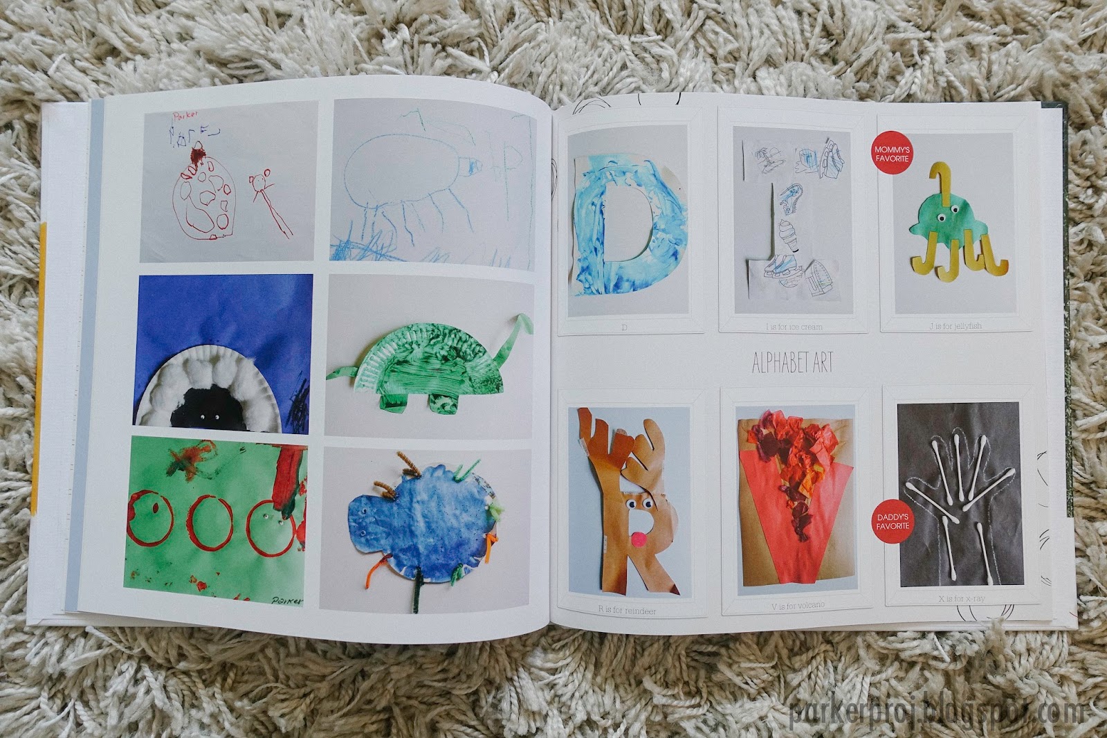 The Parker Project Preserve & Organize Kids Art with Shutterfly's Mini