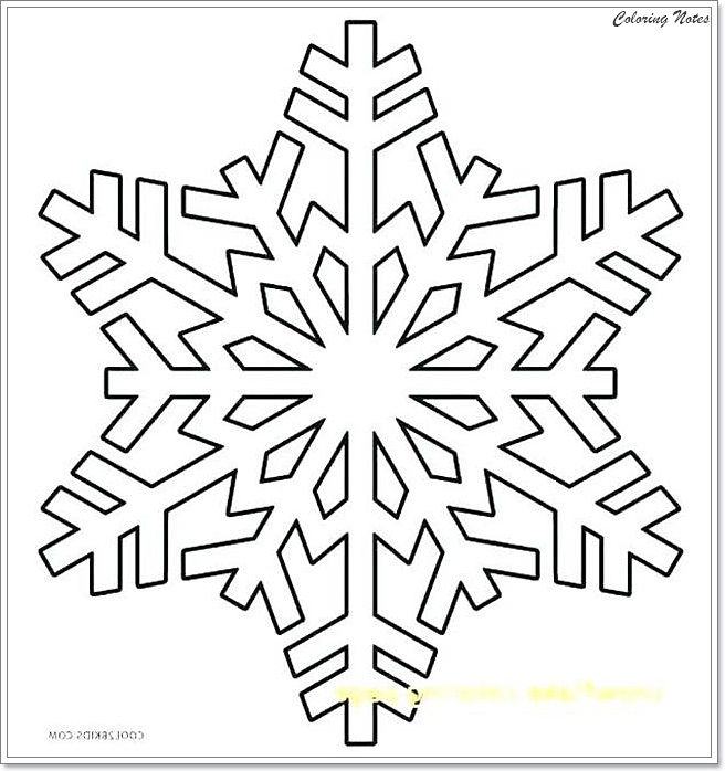 Top 25 Winter Snowflake Coloring Pages Easy, Free and Printable ...