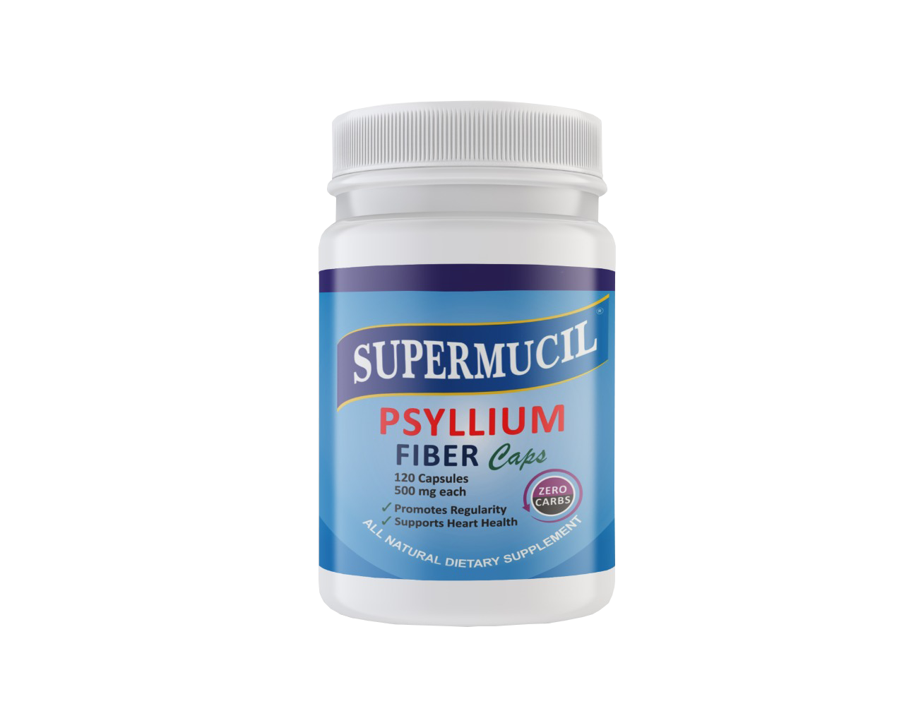SUPERMUCIL Psyllium Capsules