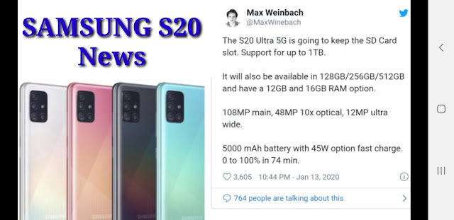 Samsung next mobile with 108mp camera 