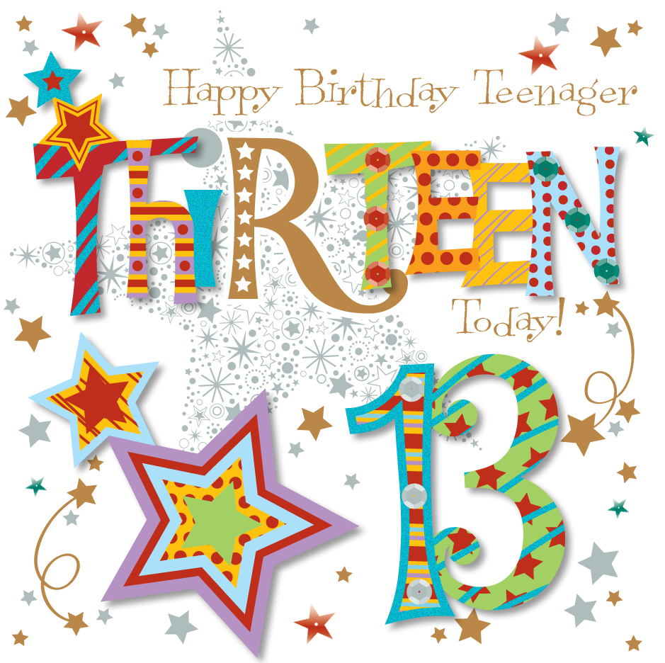 Free Printable 13th Birthday Signs