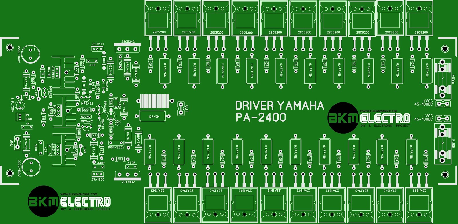 Yamaha Power Amplifier Pa 2400 Schematic Pcb En 2019 - vrogue.co