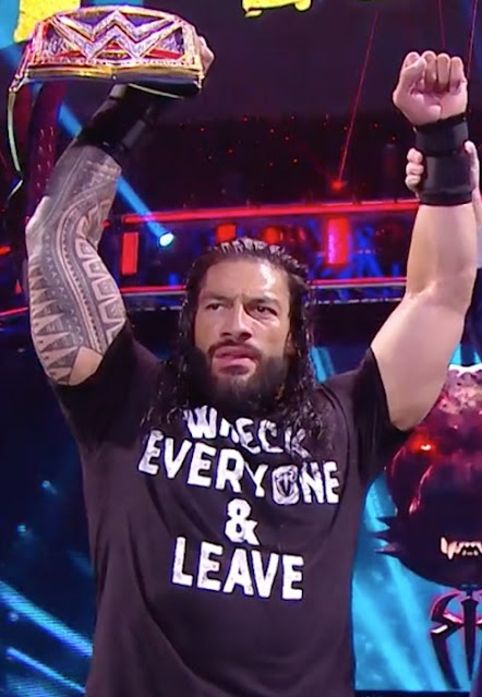 Wreck Everyone and Leave Roman Reigns t-shirt.  PYGear.com