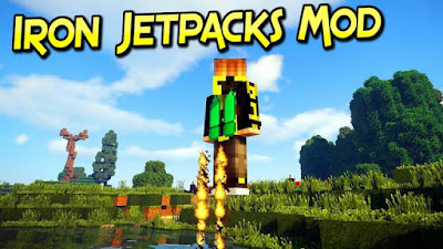 Iron Jetpacks Mod para Minecraft 1.15.2/1.14.4/1.12.2