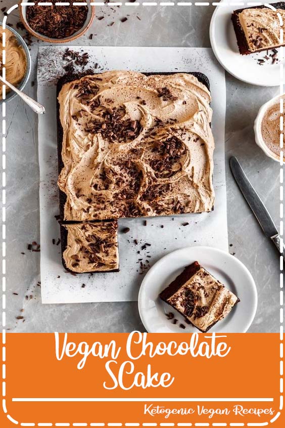 Vegan Chocolate Cake with Espresso Buttercream - simple slow cooker recipes