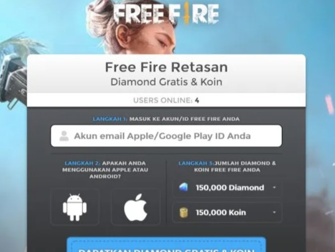 Free Fire Diamond Support Xyz