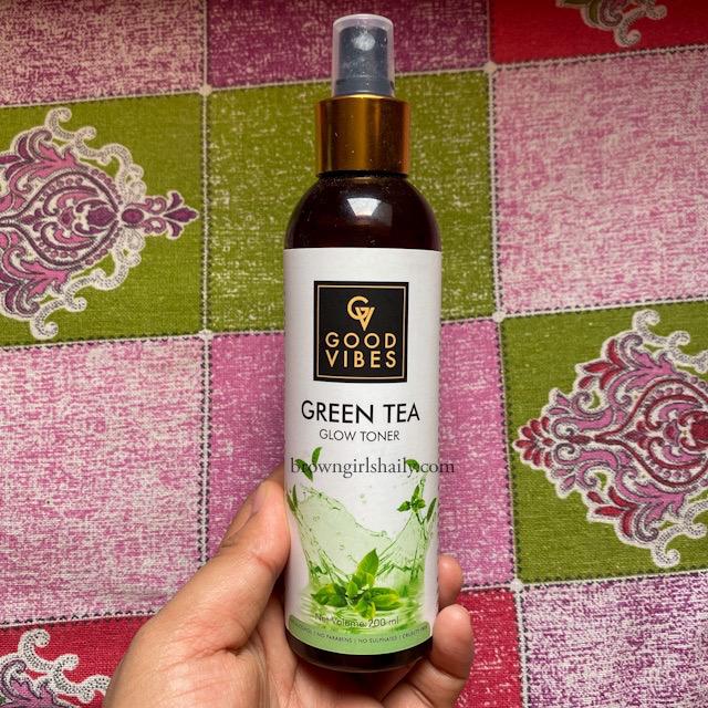 Good Vibes Green Tea Toner Review