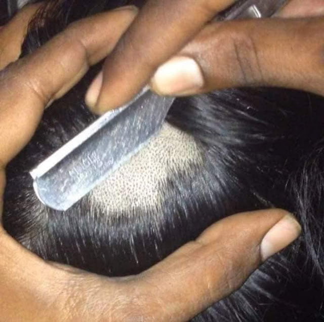 Village Barber Stories Home made head shaving for removing Dandruff