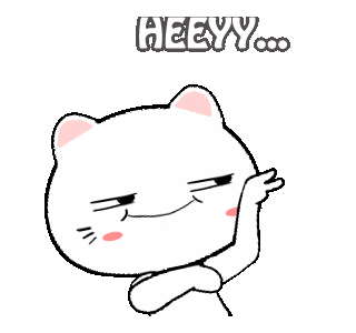 LINE Creators' Stickers - Miki the naughty cat Example with GIF Animation