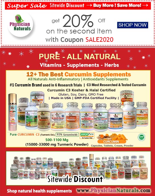 Curcumin Supplements Sales & Deals 2020