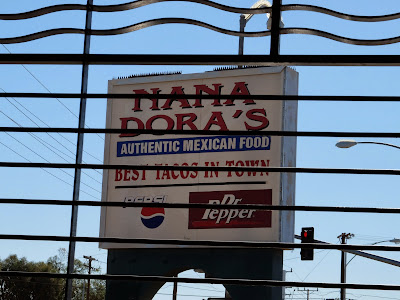 Nana Dora’s (Brawley, California) Sign