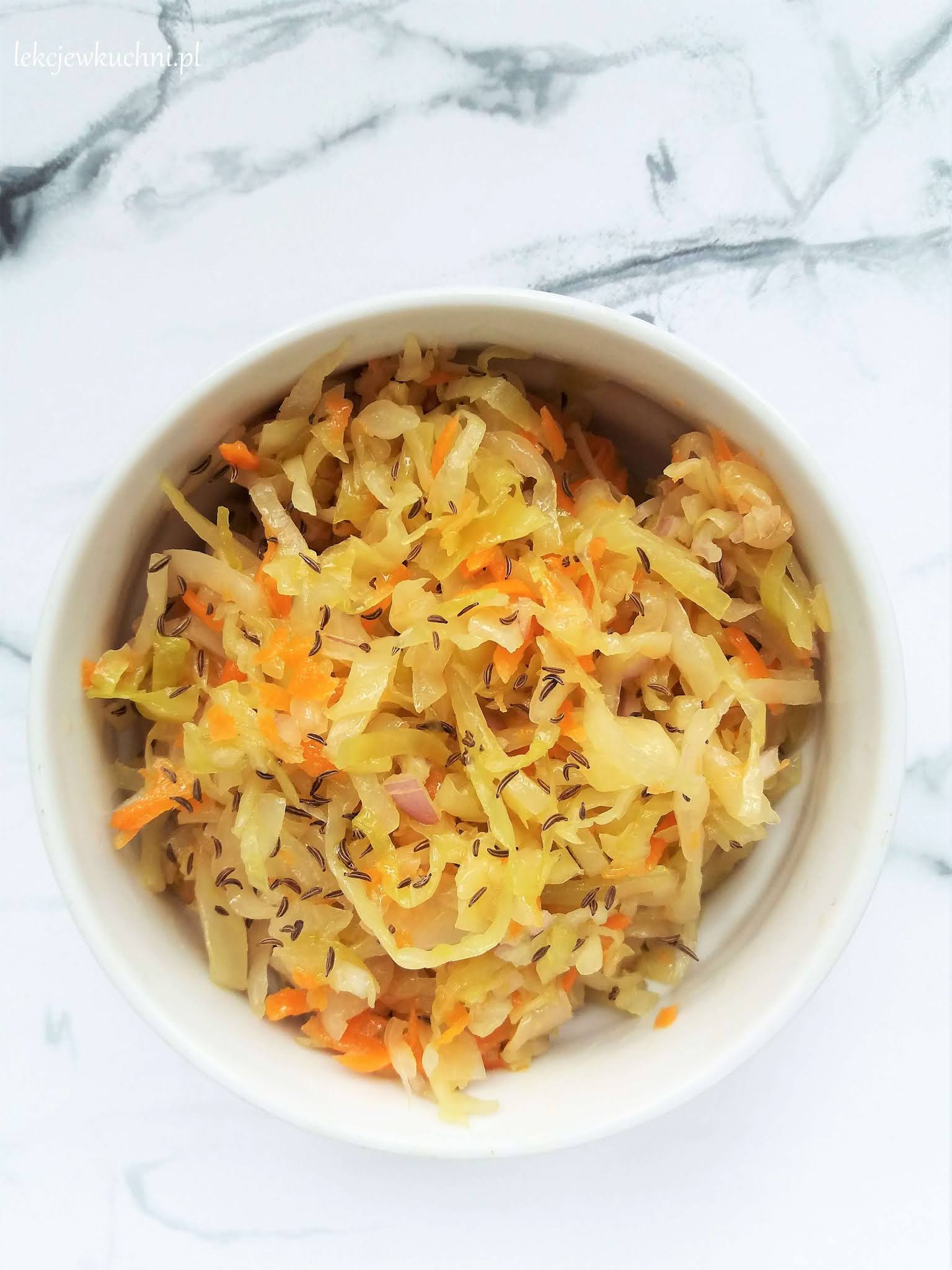 Domowa Kapusta Kiszona Homemade Sauerkraut Lekcje W Kuchni