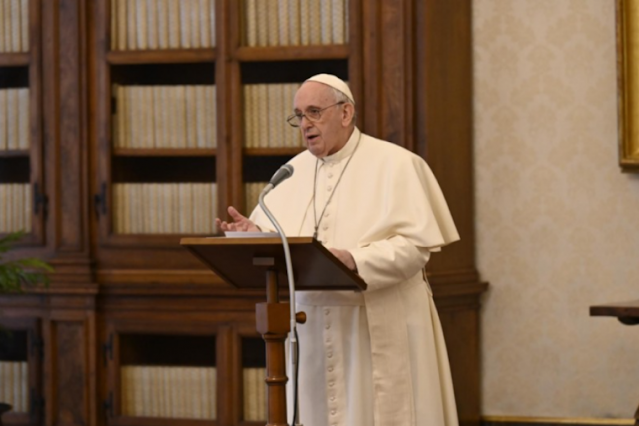 Pope Francis prays for an homeless Nigerian man who was found dead near St. Peter's Square