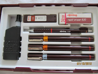 ... dos Estojos Canetas Rotring