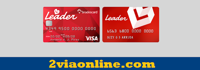 Cartão Leader - Bradescard: confira como Gerar Boleto 2ª Via Fatura Cartão de Crédito Leader