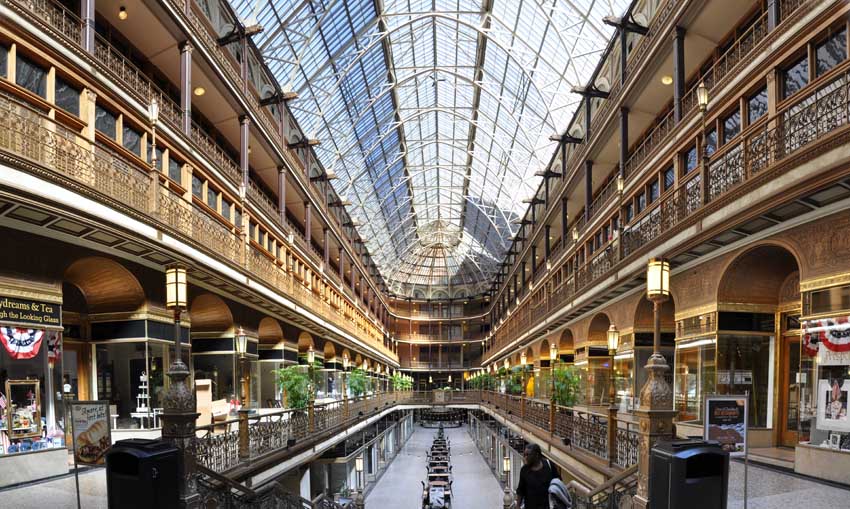 All Things Cleveland Ohio  Cleveland   s Three Arcades     Revisited