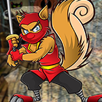 Games4King - G4K Rugged Ninja Squirrel Escape Game