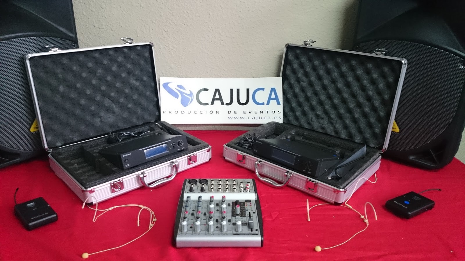 Sistemas de Iluminación y Sonido Madrid CAJUCA