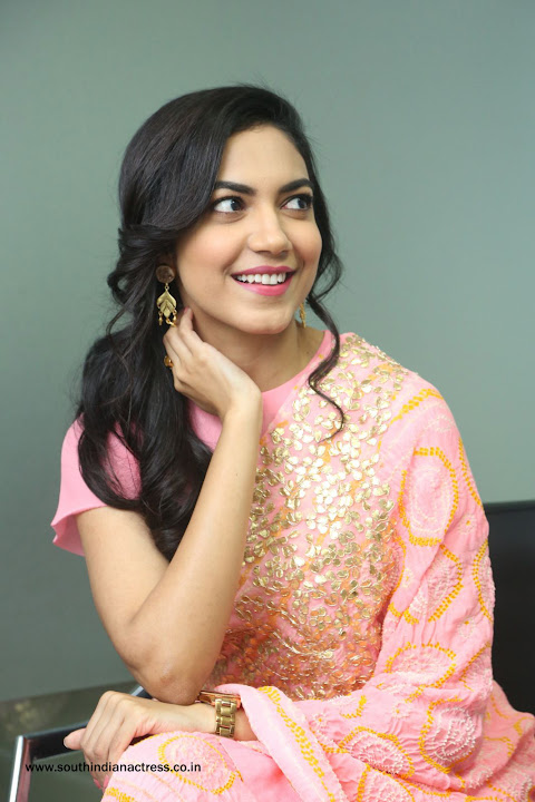 Ritu Varma stills at Keshava movie Interview