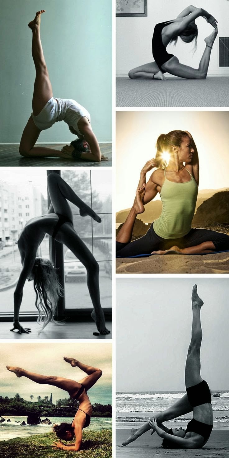 Yoga Poses - think about your health
