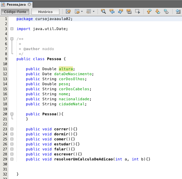 Professor Marco Maddo: Curso de Programação Orientada a Objetos em Java ...