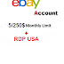 BUY accounts ebay and ip adress-USA