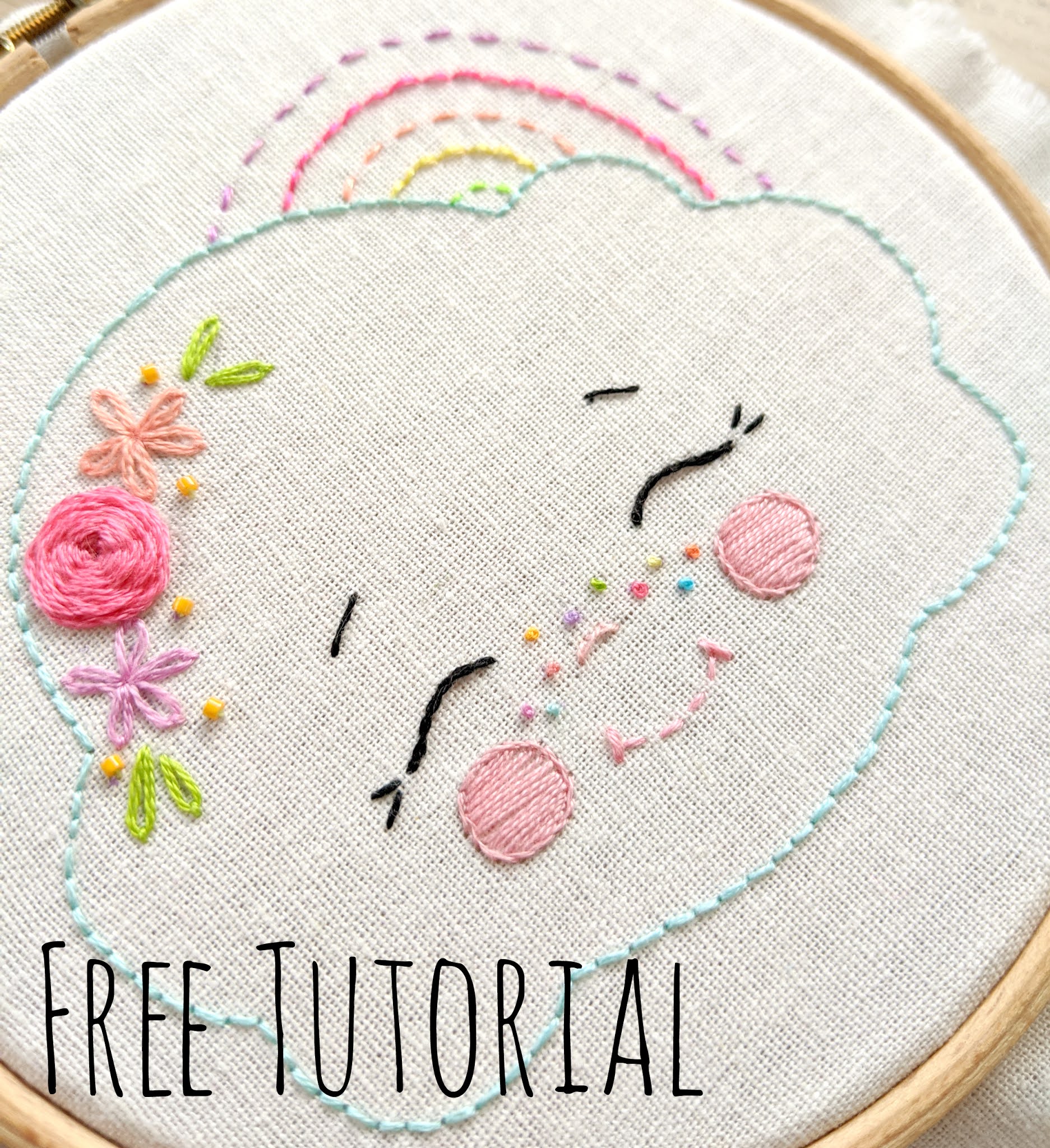 Gingermelon Introduction to Hand Embroidery Lesson Two