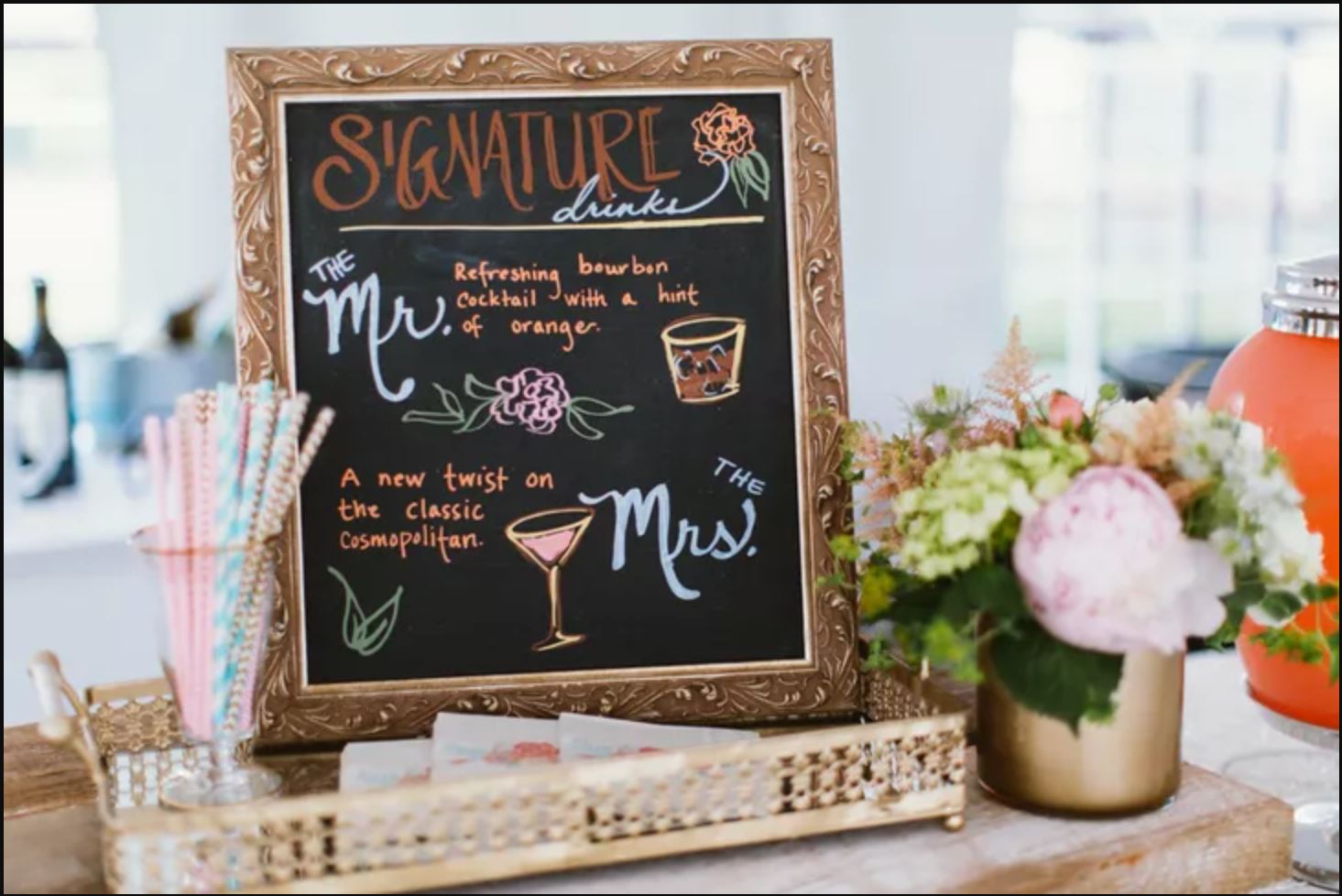 Signature Wedding Cocktails