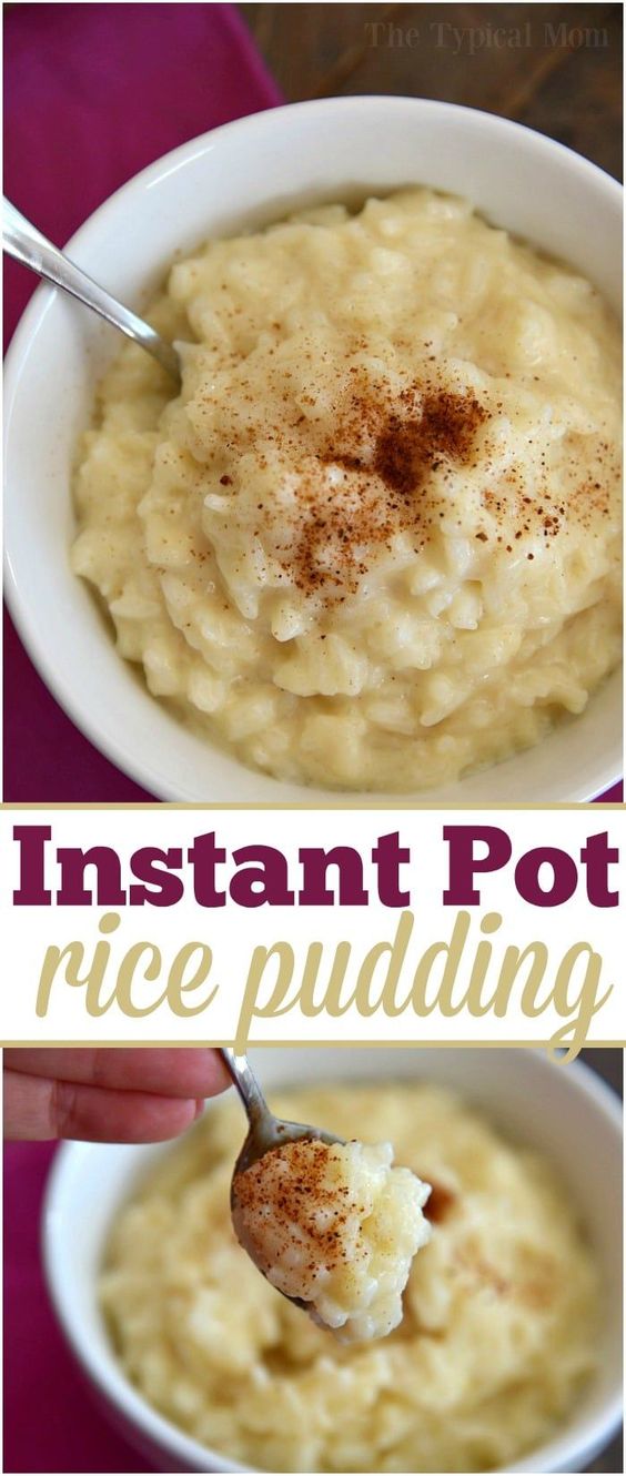 Instant Pot Rice Pudding Recipe FOOD DAILY