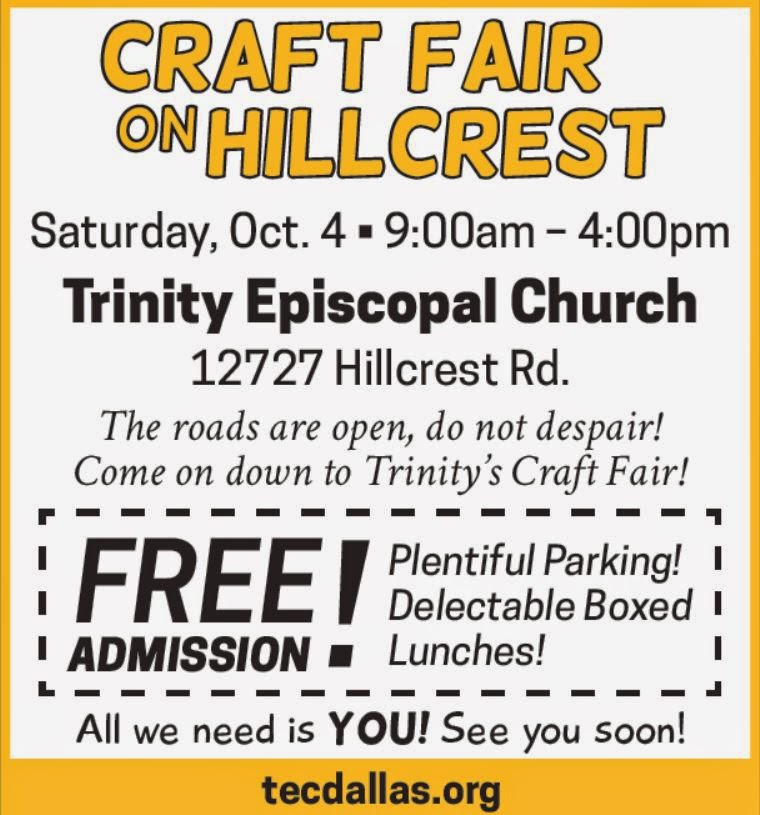 DFWCraftShows Trinity Craft Fair on Hillcrest
