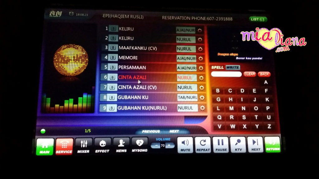 Sepetang Berkaraoke Di Alibaba Karaoke Giant Tampoi