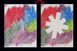 tape painting paint simple paper supplies preschool