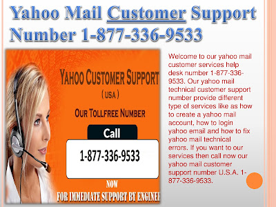 Yahoo mail Customer support number 