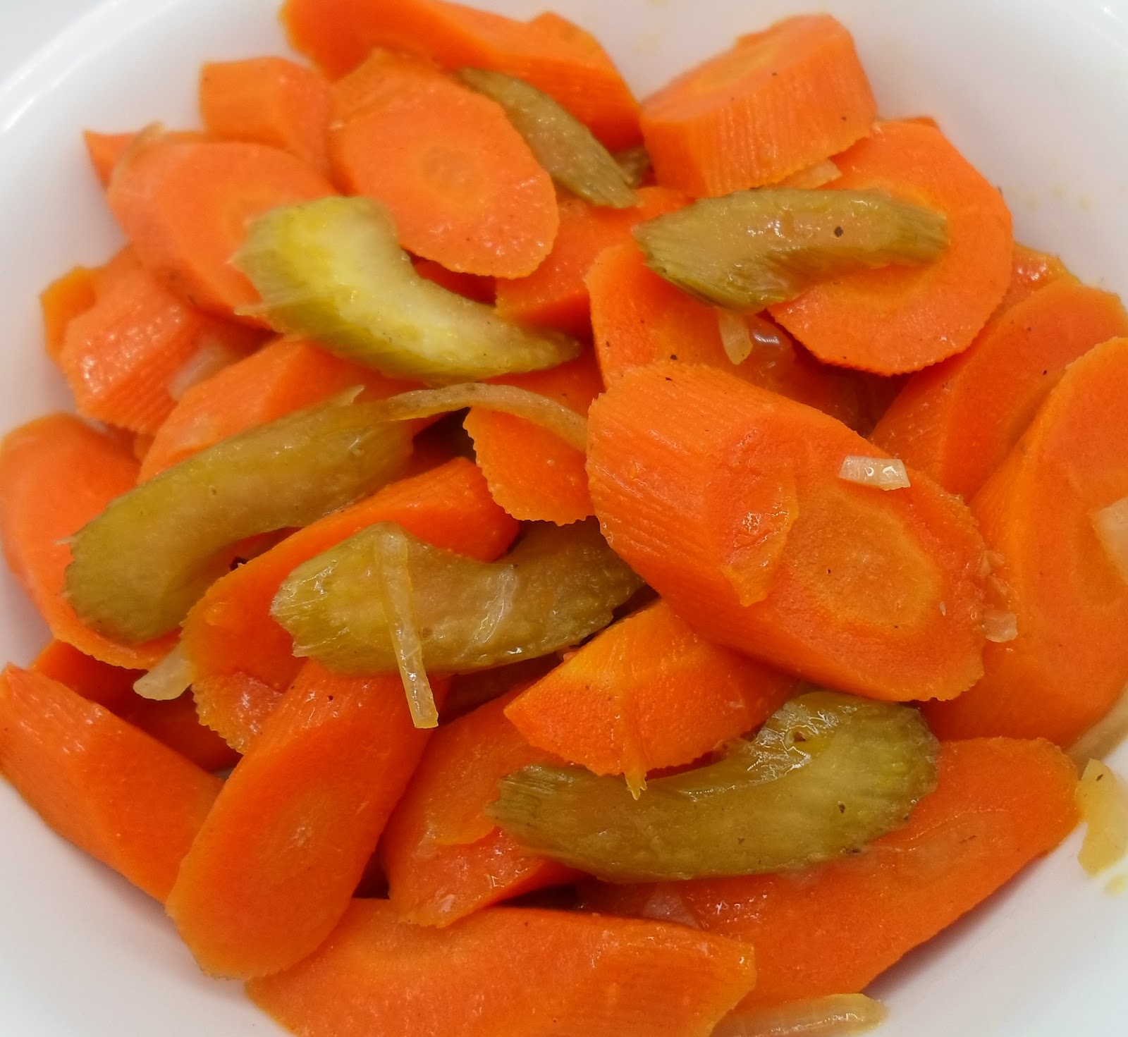 Happier Than A Pig In Mud Slow Cooker Carrots with Brown Sugar, Celery
